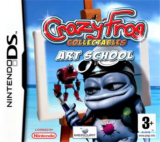 Crazy Frog Collectables - Art School (Europe) (En,Fr,De,Es,It)